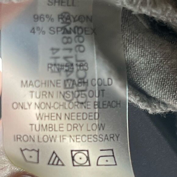 Calvin Klein Long 3/4 Sleeve Cotton Dress - Picture 9 of 9